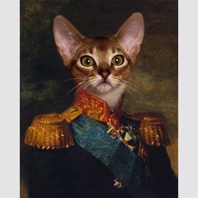 Personalized Masterpiece General Bagration for A Cat,by myDaVinci - myDaVinci
